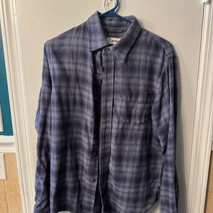 Pacific Twill Flannel: Blue Plaid